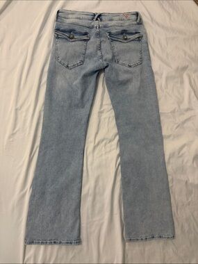 Guess Light Blue Flare Jeans for Women